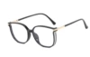 Glossy black (gold temples)