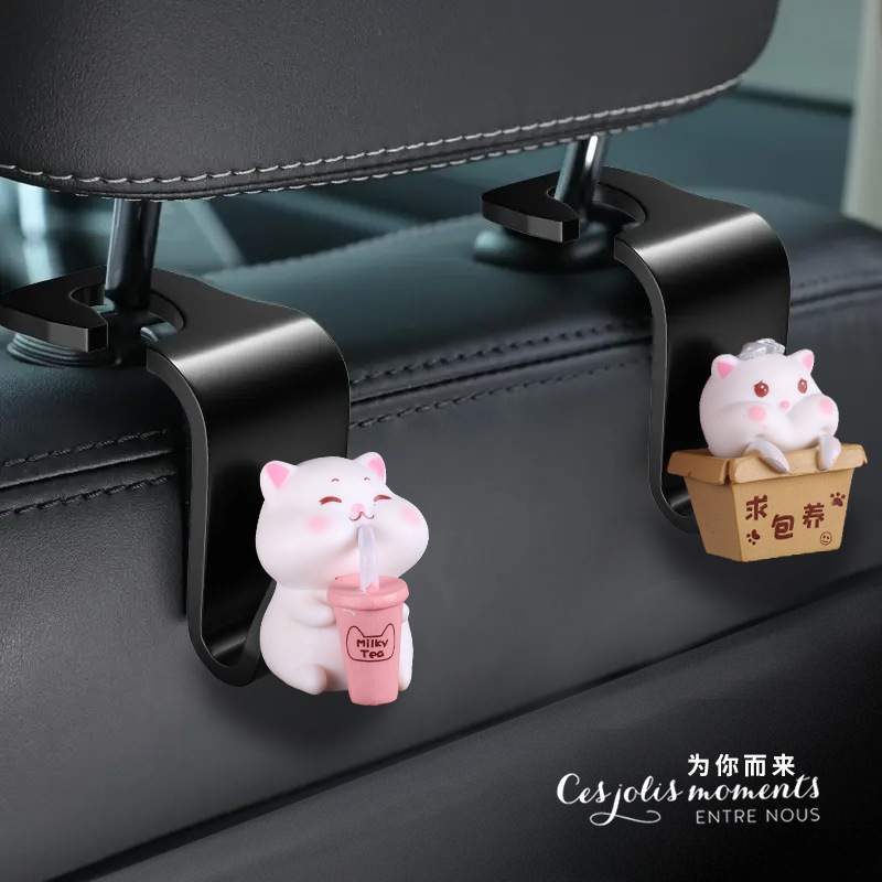Gancho para coche Gancho creativo Asiento para coche portátil Gancho para remolque trasero Gancho para coche Gancho para coche