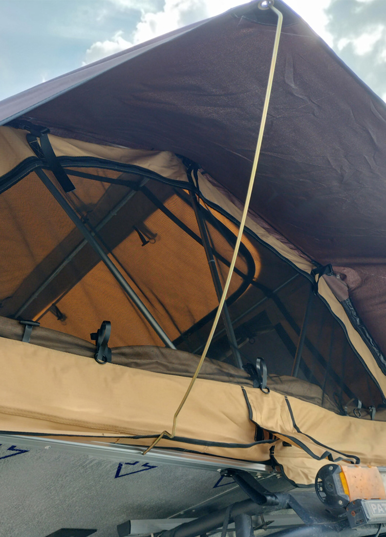Factory in stock outdoor car roof tent full-automatic self-driving camping car tail hard shell roof tent