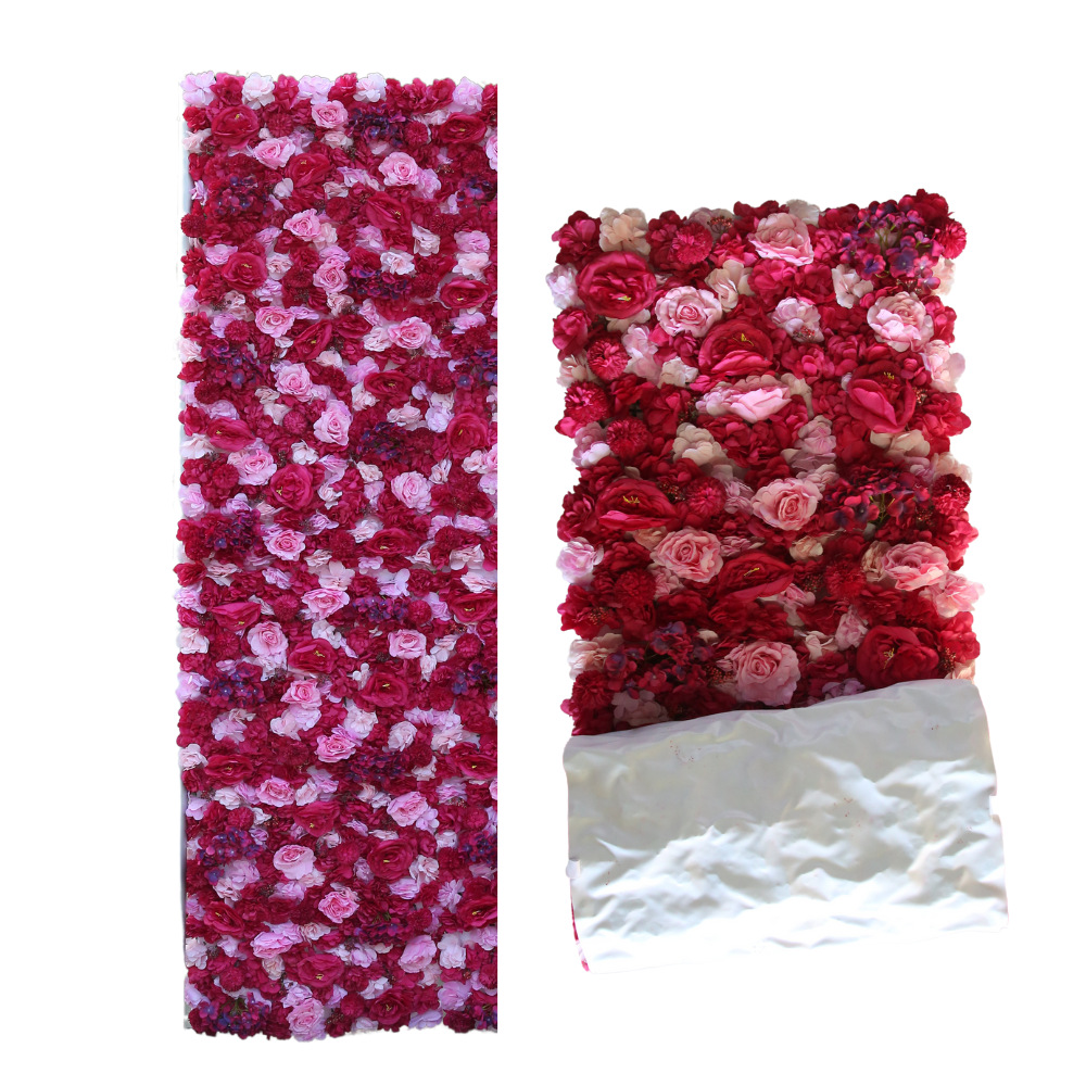 Fondo de tela simulación pared de flores pared de fondo boda decoración de bodas actividades al aire libre decoración pared de flores