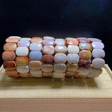 珊瑚玉工厂批发手牌手串微瑕满花菊花石手牌男女同款文玩念珠