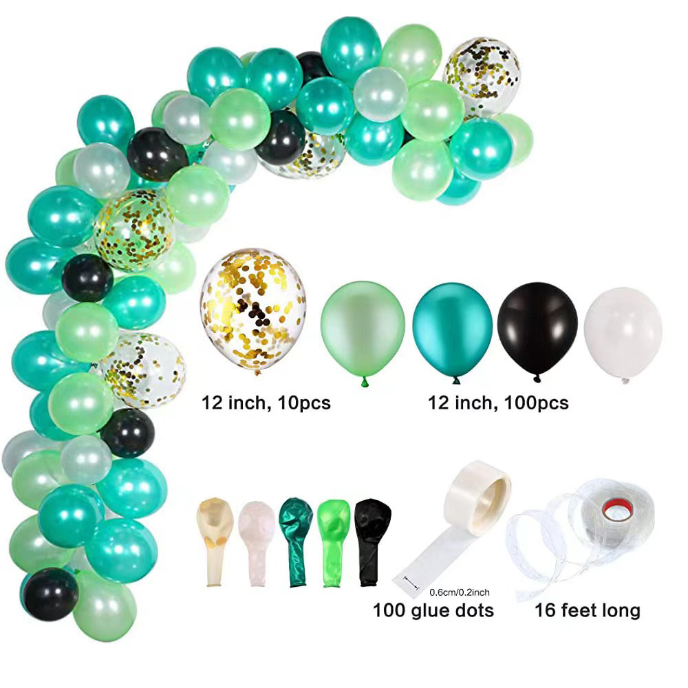 Cadena de globos transfronteriza tira de conexión porosa irregular fiesta de cumpleaños decoración modelado globo tarjeta cadena boda sala de diseño