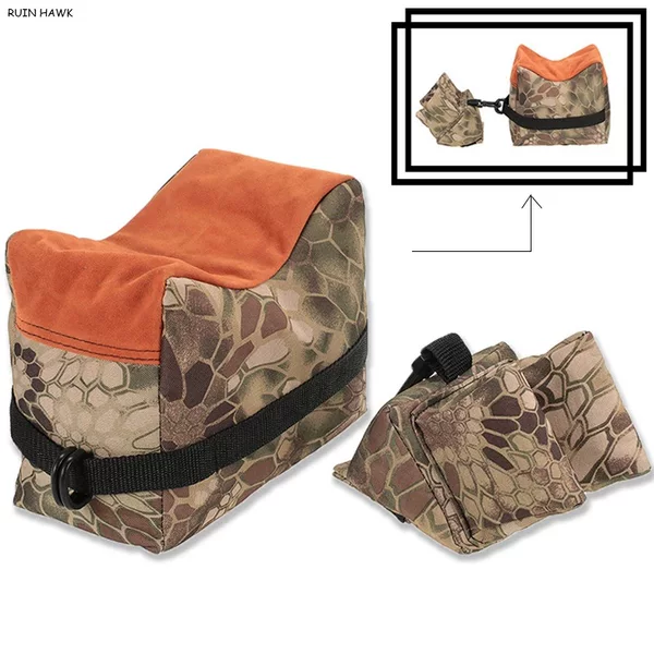 Factory direct tactical sandbag shooting gun support bag water gun sandbag hunting cheek bag field equipment