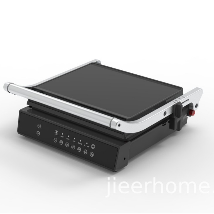 New Model with Replaceable Plate, Multifunctional Sandwich Machine, Steak Machine, Digital Display Toaster, Dustproof and Anti-Scalding, Factory Direct Sale