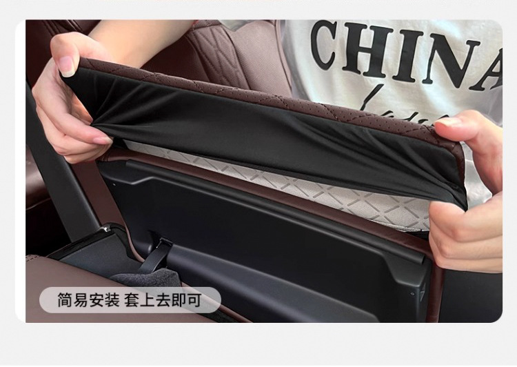 Suitable for BMW 3 Series 4 series X3X4GT double Open height increasing car armrest box pad central protective cover car elbow support pad