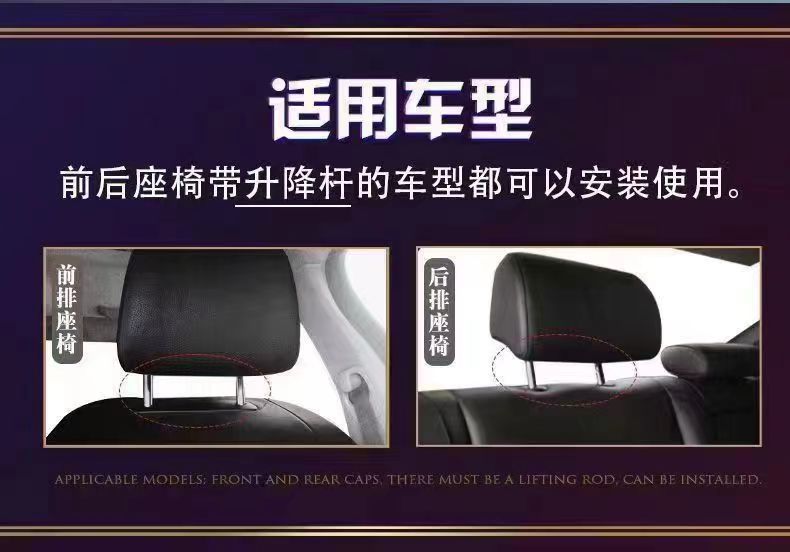 Simple linen car seat cushion for all seasons universal cotton and linen seat cushion breathable ultra-thin air layer non-slip tie-free car cushion
