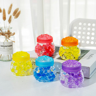 Transparent Deodorant Crystal Aromatic Beads Aromatherapy Household Aroma Beads Toilet Aromatherapy Air Fragrance Wholesale