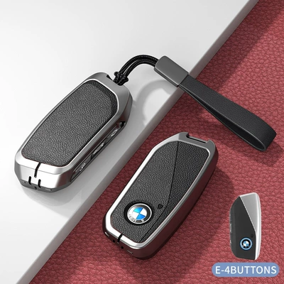 Car key bag – X7 Blade 530 Shell 525 All-Inclusive - e-model-one-click-start-no-standard-model-noble-black-zinc-alloy-shell-hand-strap