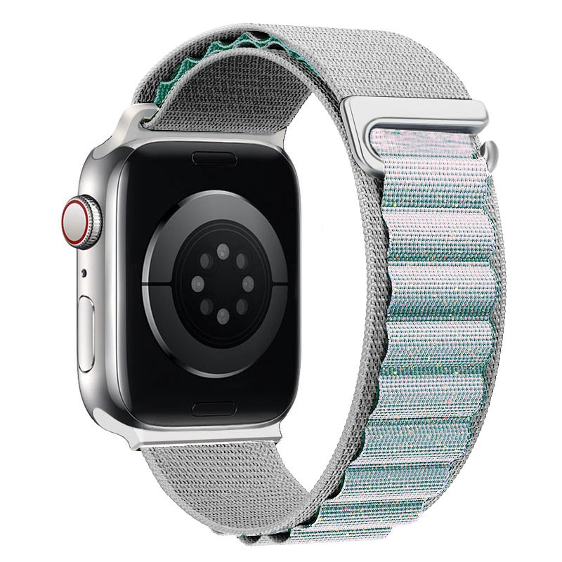 Apple, нейлоновый ремешок для часов, "Mountain cloud" чай, 49 мм