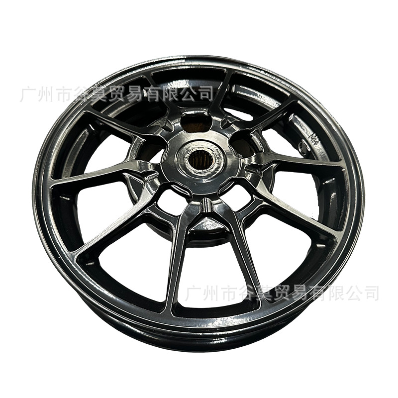 Linhai Kuki 10inch Front and Rear Wheel Hubs for Fuxi Qiaohe Guihuo 100Cc Lingying 100 Steel Rim Motorcycle