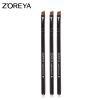 Zoreya blade eyeliner brush single eyebrow brush slope beauty makeup brush portable makeup tool eyebrow brush wholesale