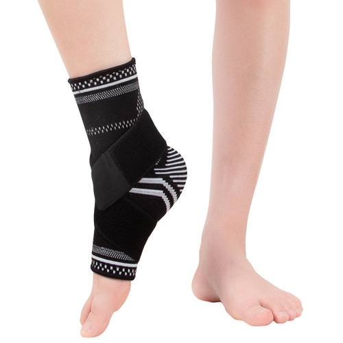 Sports strap ankle support, outdoor running, cycling, dance ankle support, wrapped bandage, pressure-resistant anti-sprain ankle support