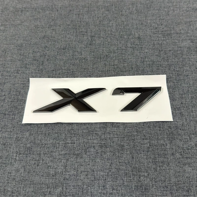 X1X3X4X5X6X7 Word Mark X Series Car logo - x7-gloss-black-replacement