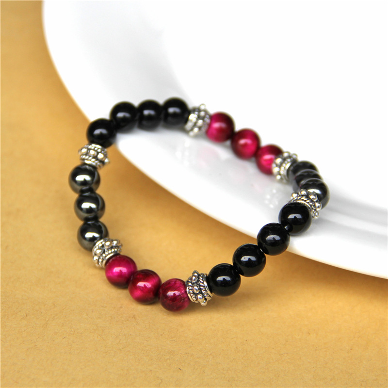 Simple Style Gradient Color Natural Stone Handmade Bracelets display picture 8