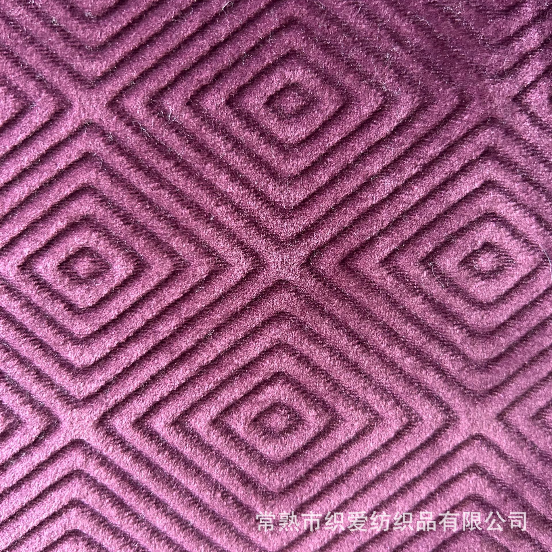 热销双面剪花银狐绒 烂花氨纶超柔  海岛绒高档睡衣家居服面料