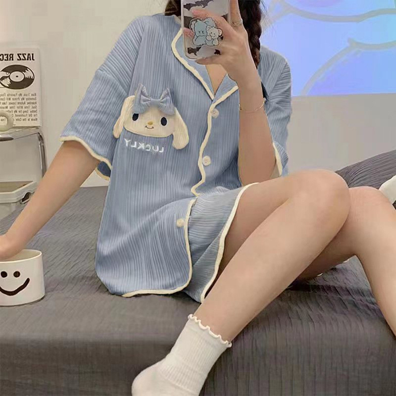 261 # 퓨어 블루 [반팔 세트]