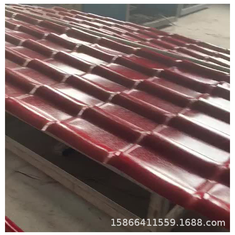 淄川合成树脂瓦泗水pvc瓦屋顶微山树脂瓦批发仿古瓦汶上ASA树脂瓦