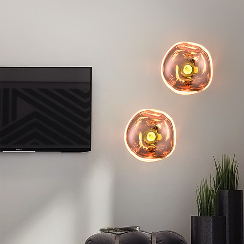Foreign trade cross-border Nordic post-modern wall lamp creative staircase bar lava wall lamp personalized background wall decorative lamp
