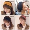 Demi-season knitted universal headband for face washing, hair accessory, Korean style