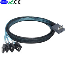OCuLink PCI-Express SAS SFF-8611 4i 90���D4X SATA 7P�B�Ӿ�