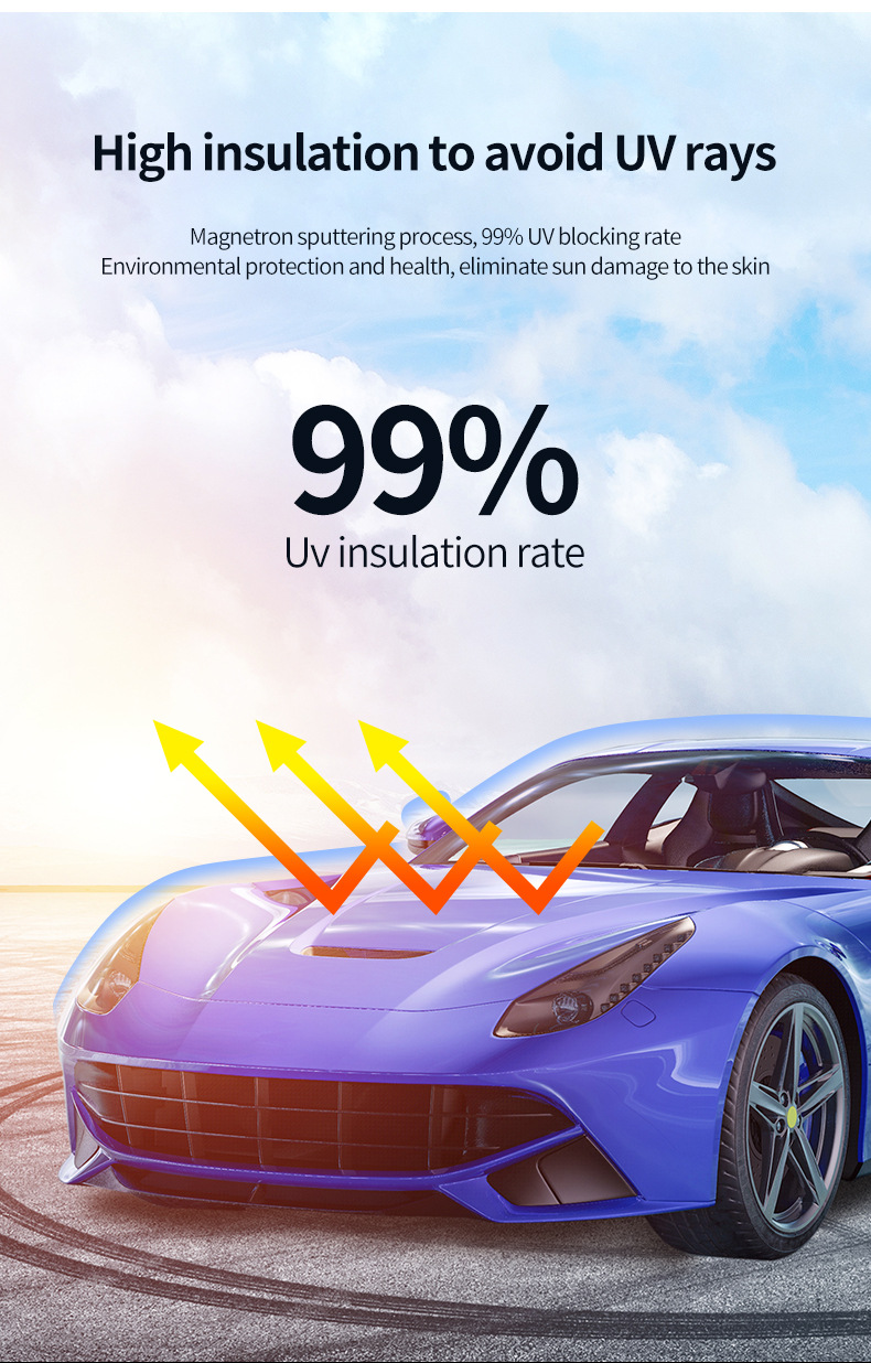 Glossy black TPU paint protection film, self-healing and scratch-resistant, full-vehicle wrap, TPU invisible car film, factory wholesale