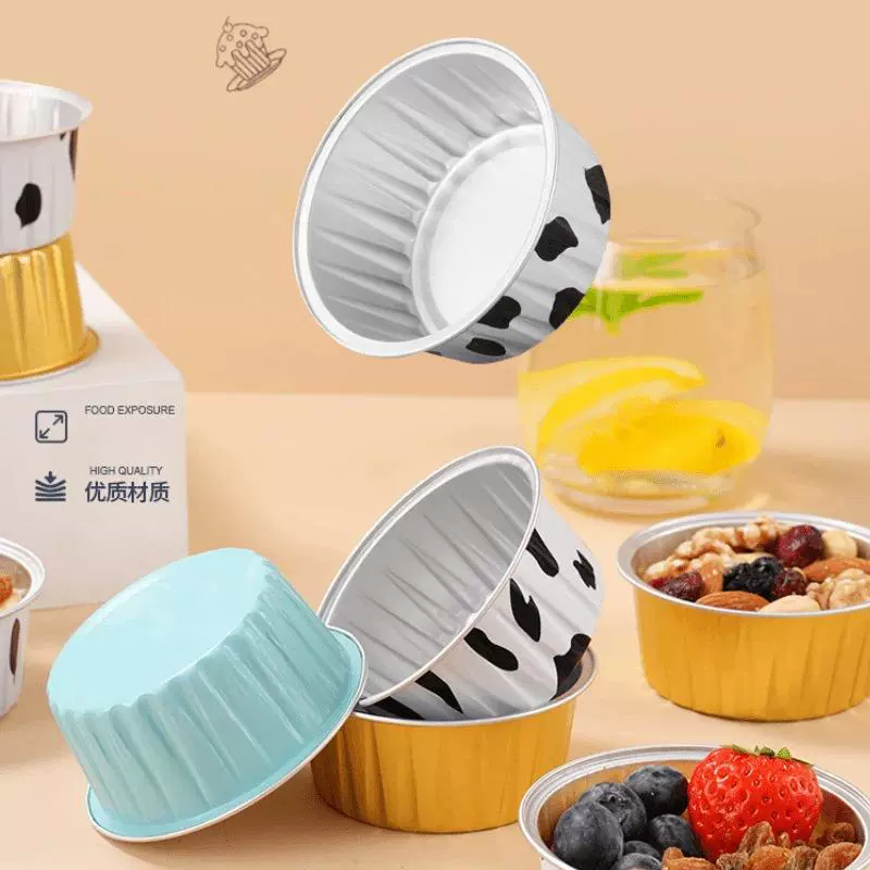 Фритюрница Reiko, специальная чаша из оловянной фольги, чашка для духовки, форма для торта, многоразовая чашка для пудинга, бытовая миска для выпечки