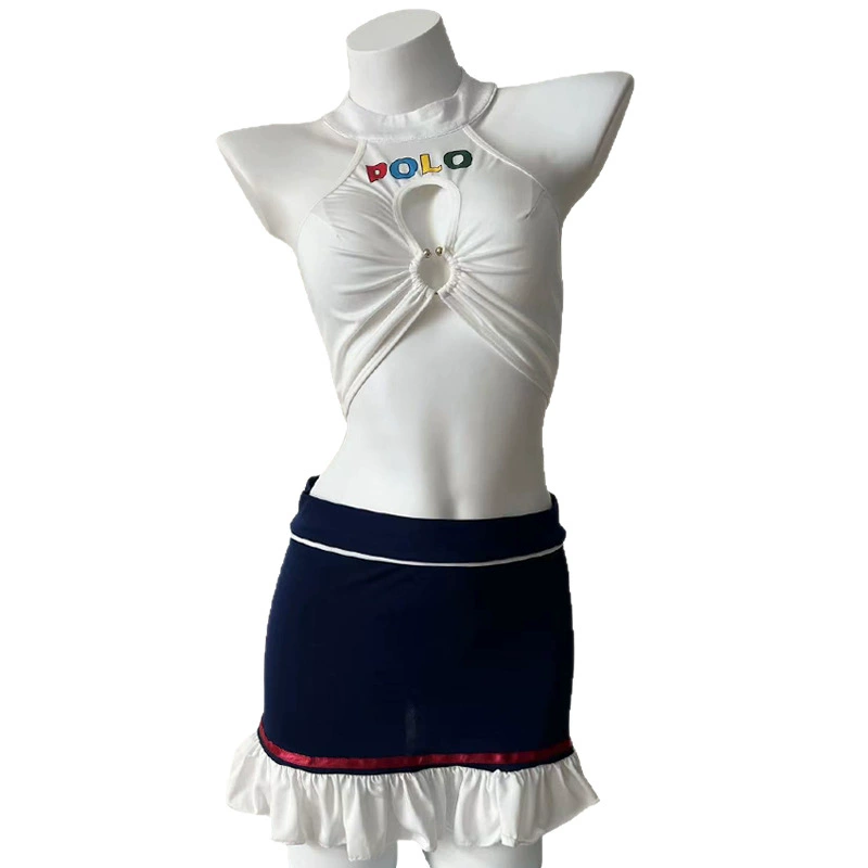 Fun underwear Academy style campus cute JK suit sweet uniform temptation bed passion -free set 2786