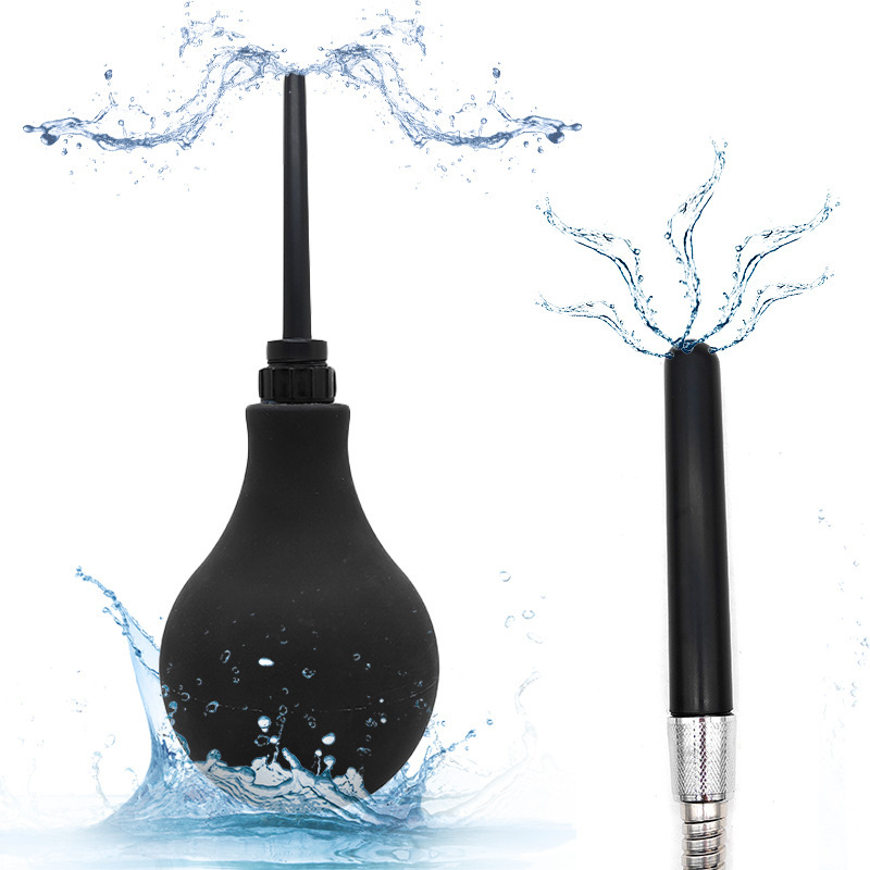 Xideshun large capacity 320ml household sausage flusher can be connected to bathroom shower cleaning suit for men and women