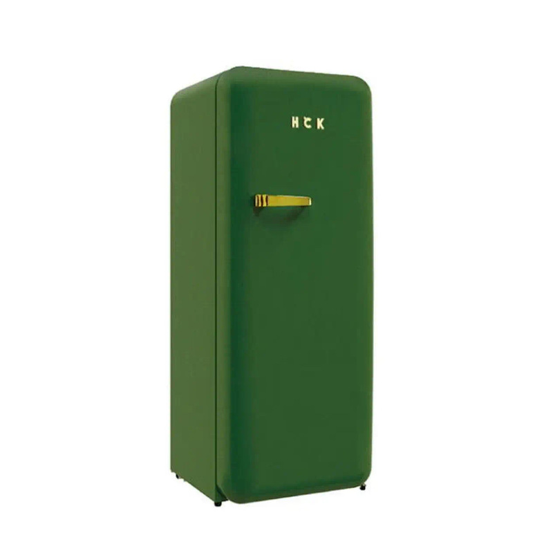 HCKハスキー冷蔵庫BC-330RDE塗装レトロ冷蔵庫家庭用大容量シングルドア冷凍庫高颜値|undefined