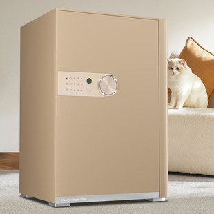 Factory Direct Sales Household Small Safe Office Bluetooth Fingerprint Password Wifi Interconnection Anti-Theft Safe Box