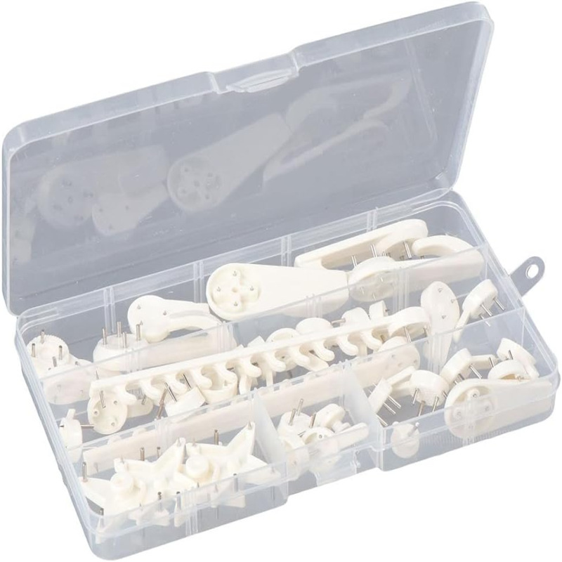 For cross-border 42 pieces plastic picture hook invisible nail photo frame picture frame hanger without damage Wall hanger For cross-border 42 pieces plastic picture hook invisible nail photo frame picture frame hanger without damage Wall hanger