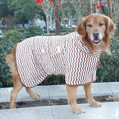 Pet it microfiber absorbent pet bathrobe towel printed quick-drying cat and dog bath towel cross-border supply wholesale