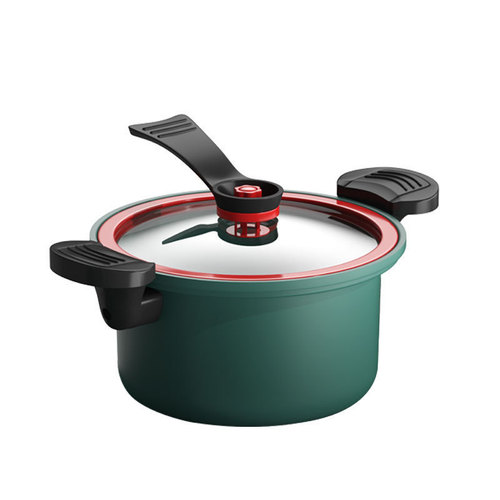 New Non-Stick Pressure Cooker: Gentle-Pressure Braising & Multi-Use Home Cooker—Perfect for Soup, Stewing, and Gifting