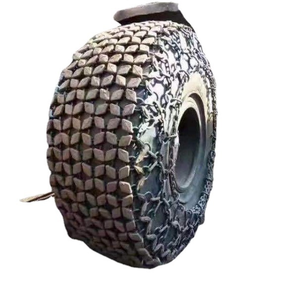 Suministro 9.75-18/1000-20/255/70D406 cadena de protección de neumáticos forjados