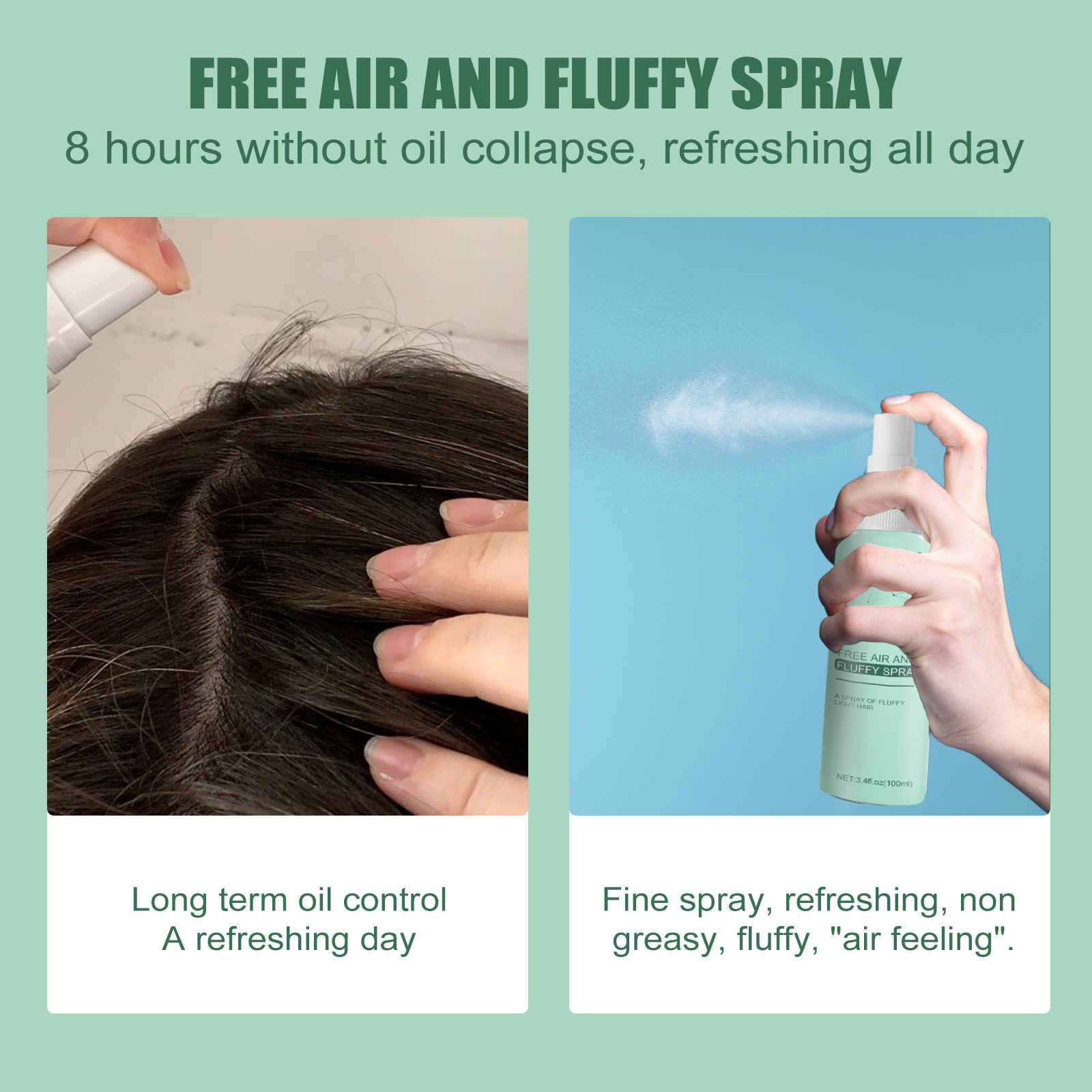 Easy to Use Dry Hair Spray