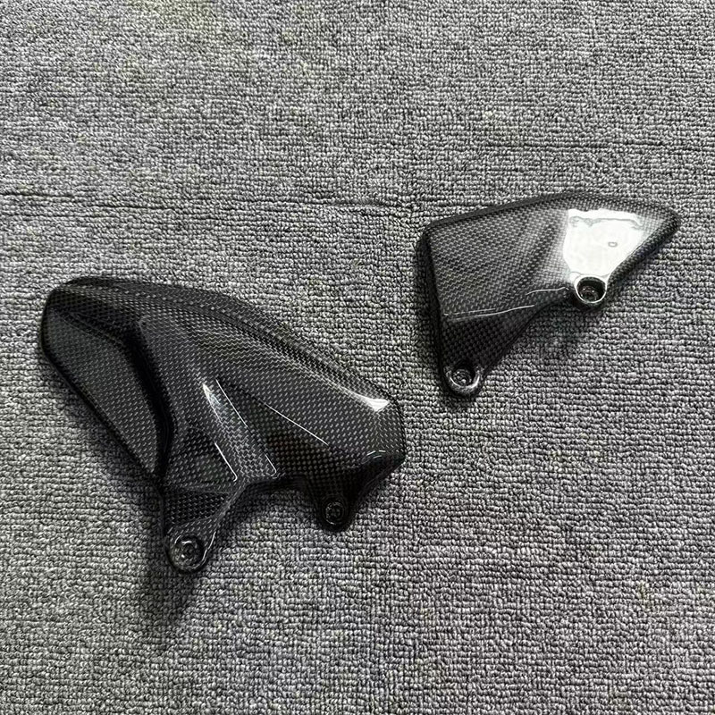 Suitable for Ducati Multistrada V4 V4S Modified Carbon Fiber Dry Carbon Footrest Guards Wings