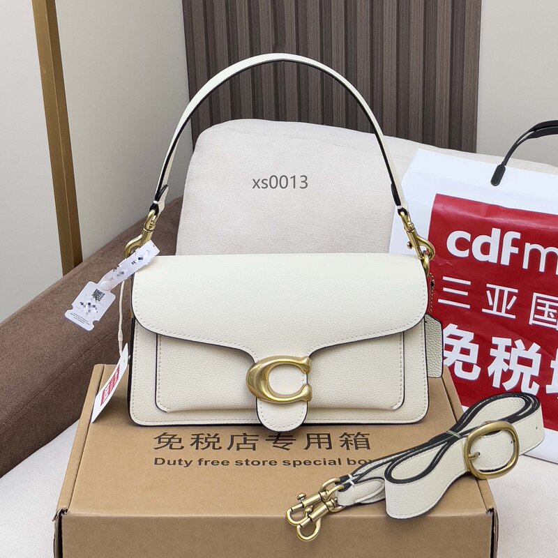 2025新款女包头层牛皮酒神包TABBY真皮小方包单肩斜挎包|undefined