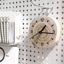 实木静音冰箱钟高级感复古闹钟厨房计时器创意钟表冰箱贴磁吸钟