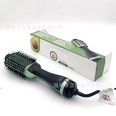 Heat styling comb 3-in-1 curling iron electric comb hair dryer ionic straight curl two-in-one straightener