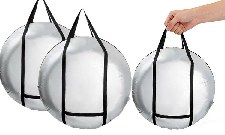 Cross-Border Amazon Tire Storage Bag Oxford Cloth Rainproof and Dustproof Spare Tire Cover Outdoor Tire Rack Storage Bag