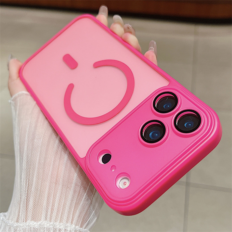 Aplicable para iPhone17pro escudo de succión magnética para teléfonos móviles de silicona 16promax cinta de esmerilado lente cubierta protectora de película