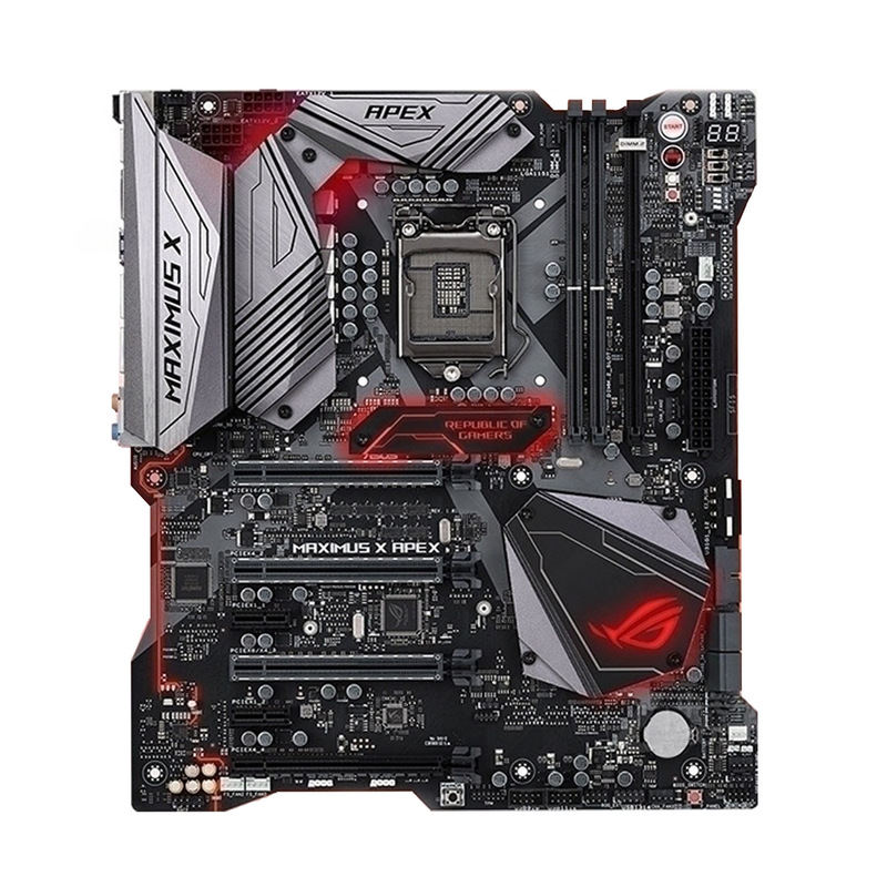 for ASUS motherboard MAXIMUS X APEX 1151 pin memory DDR4 E-ATX version