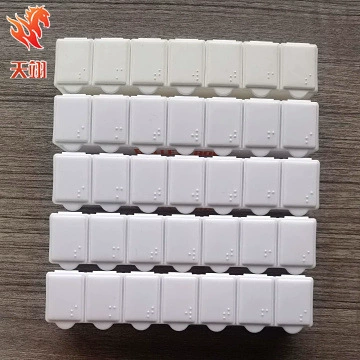 Маленькая аптечка Аптечка Портативные Еженедельные таблетки Таблетки в штучной упаковке Аптечка Японская портативная аптечка с одной крышкой