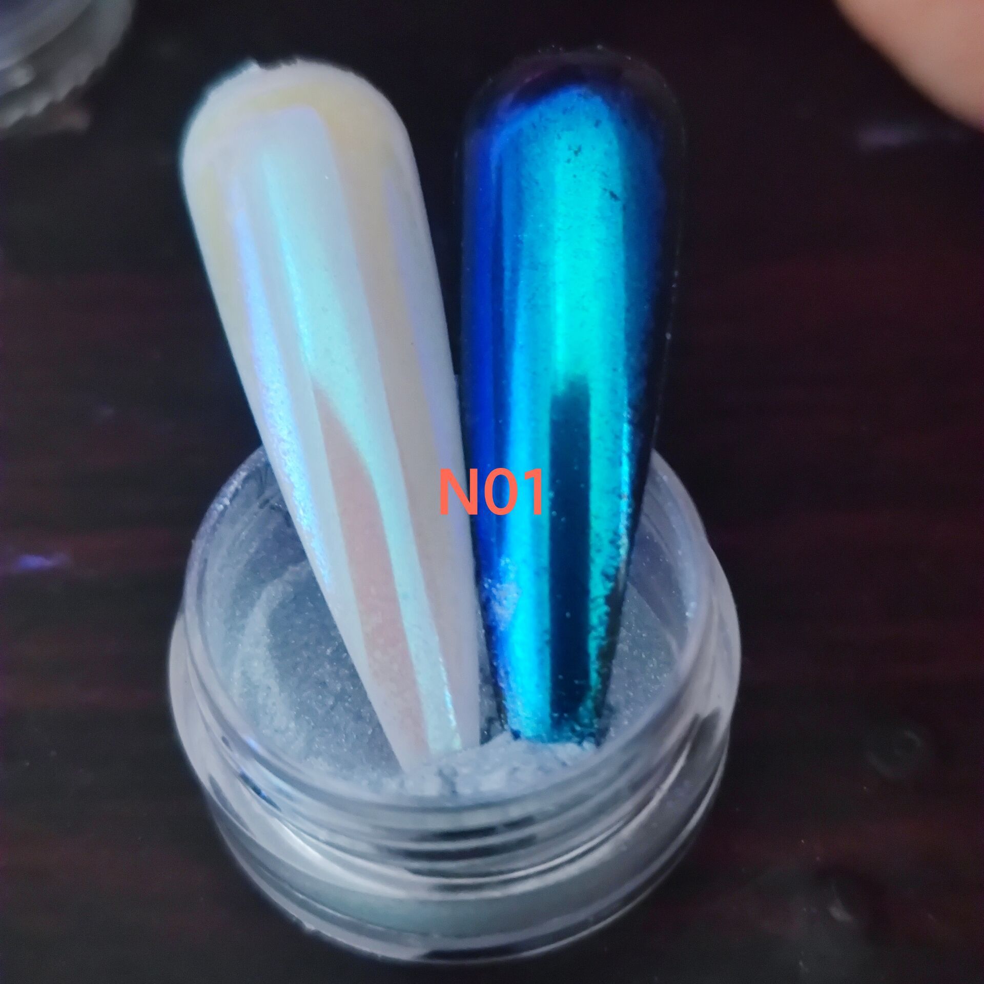 7.14 新品耐溶半透明变色龙极光粉 霓虹粉 幻彩魔镜粉