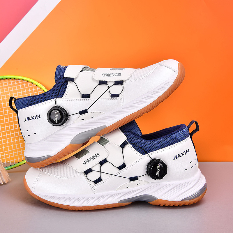 Zapatos de bádminton transfronterizos, zapatos de entrenamiento para hombres y mujeres, zapatos deportivos profesionales anti-deslizantes y anti-desgaste, nuevos zapatos de corrida de placa de carbono
