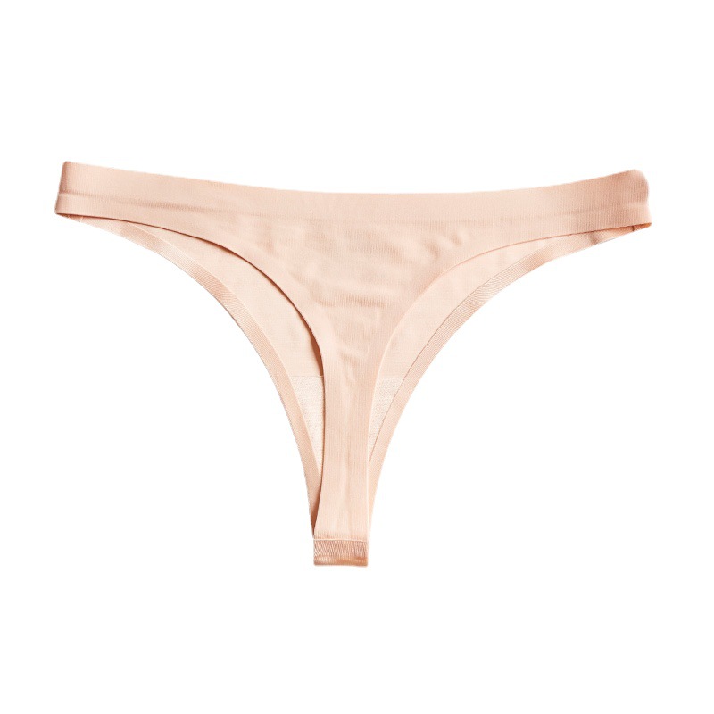 Ropa interior sin costuras de una pieza deseo puro de las mujeres Seda de hielo cintura baja sexy talla grande triángulo de mujer ropa interior deportes fitness yoga