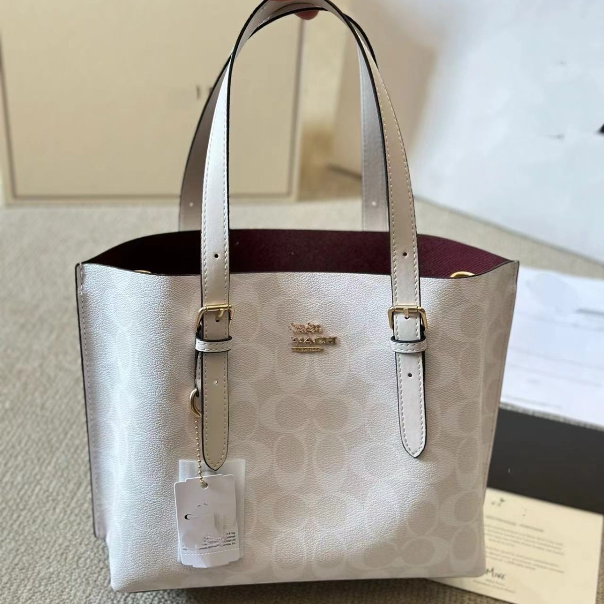 Kou Jia 2024 nuevo Moille Jasmine 25 correa de hombro larga, bolso de tela fragante, bolso de hombro de mensajero portátil, compra de mujer