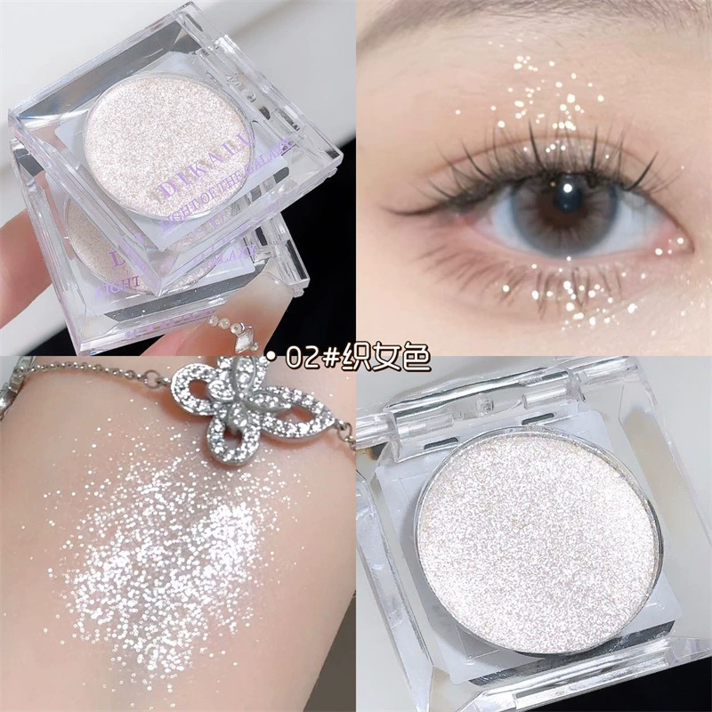 Монотени для век (DIKALU) Cowherd Flat Galaxy — блестящие перламутровые, 1,8 г