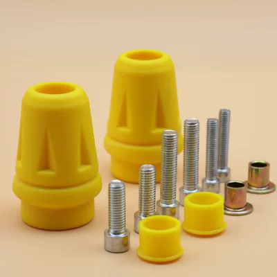 Gsx250R/St Baboon/250Nk Competitive Bumper | Motorcycle bumper - yellow-pair-with-6-screws