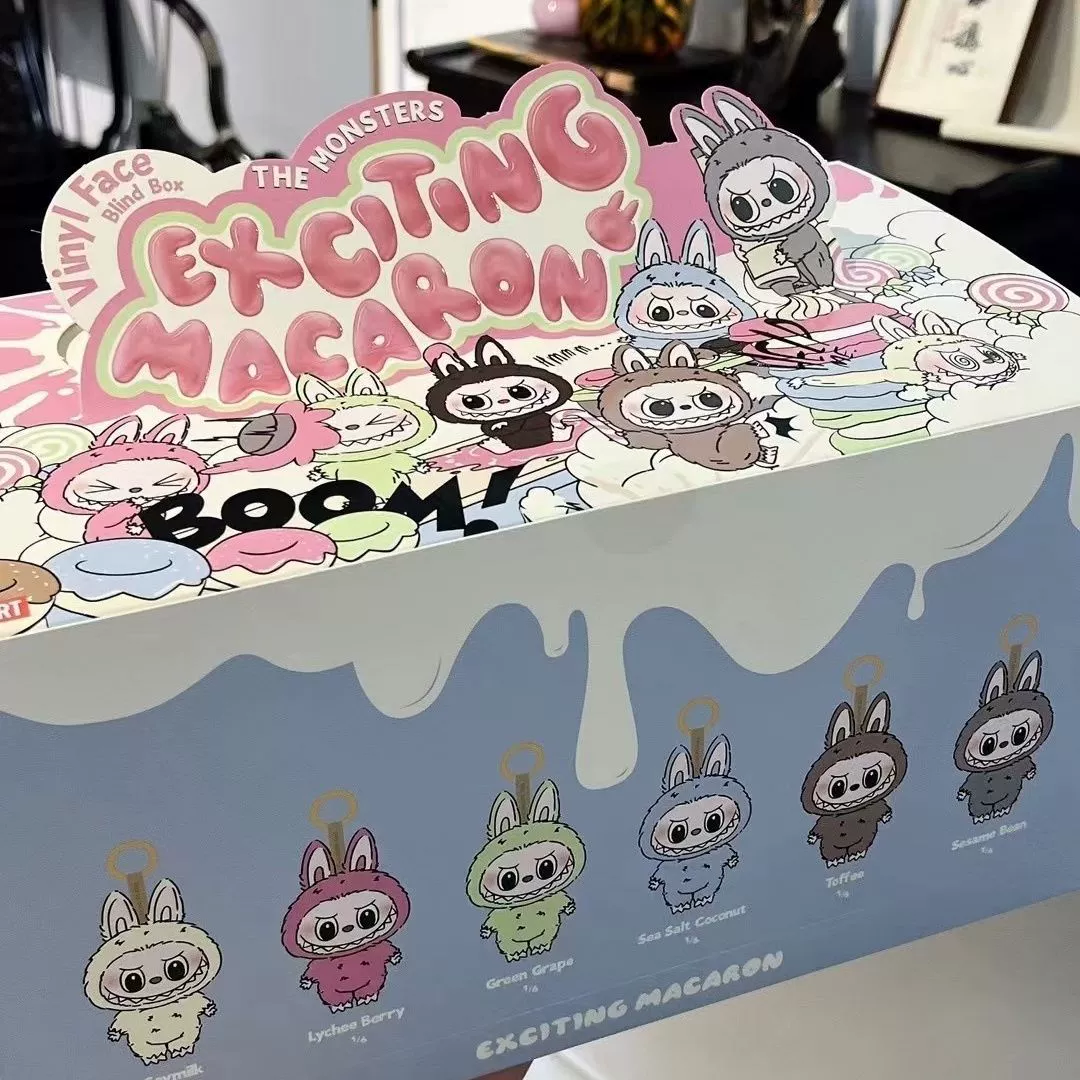 Popmart Bubble Mate Labubu Labu Bab The Monsters Heart Maline Glossom Face Blind — пушистая игрушка-монстр